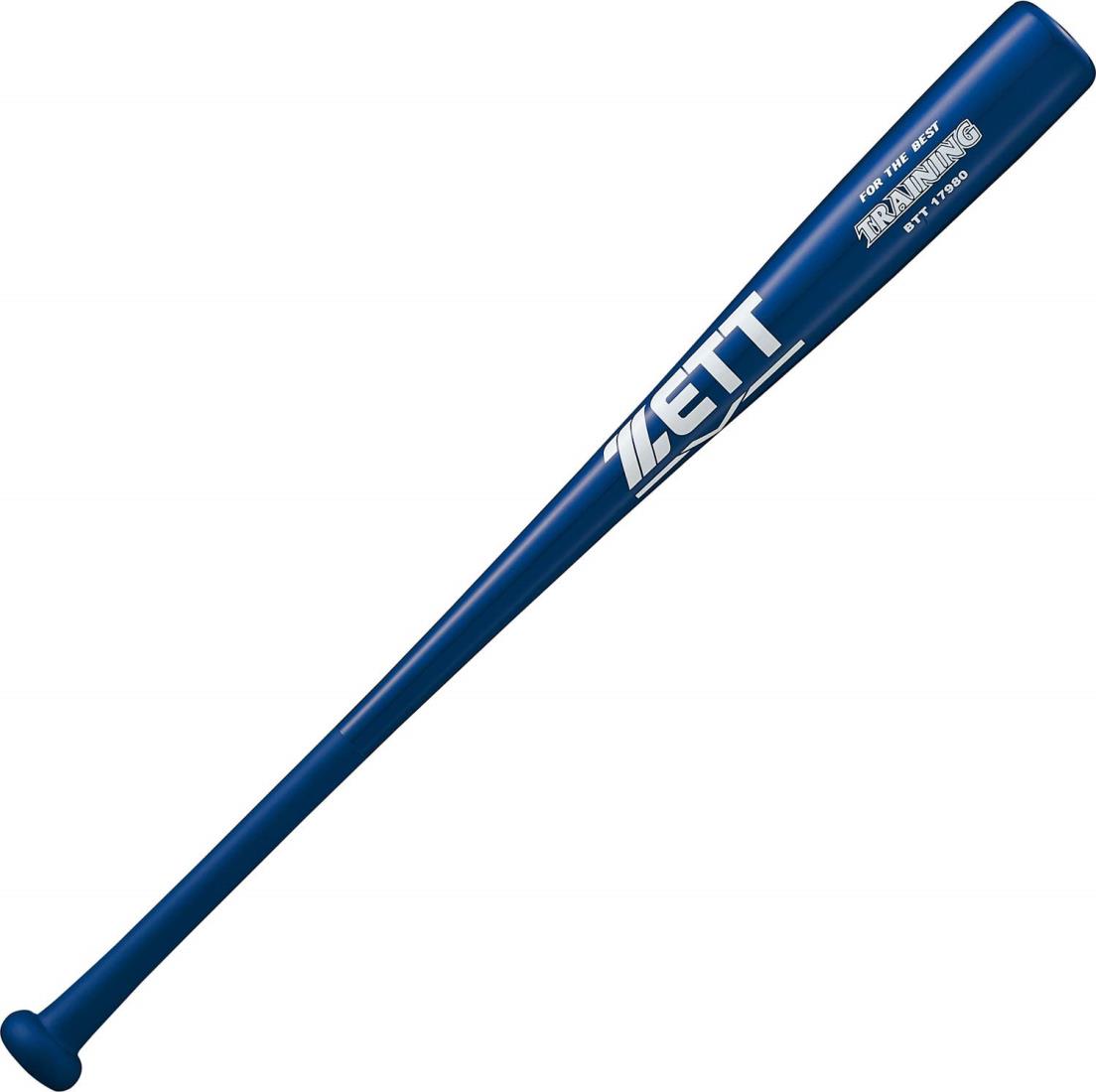 ゼット(ZETT)野球 トレーニングバット 木製(合竹) 短尺 80cm 800g平均 ブルー(2300) BTT17980