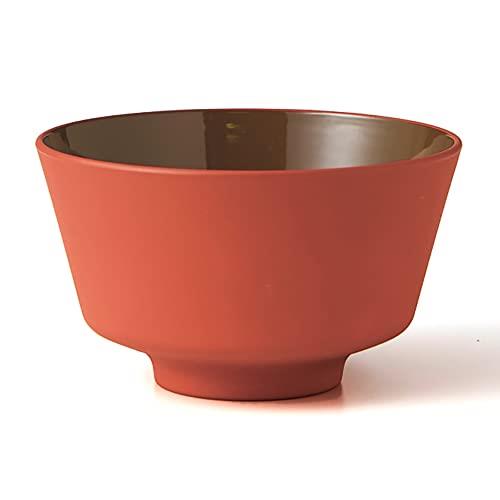 竹中 お椀 OWAN オワン 角 乾漆 レッド φ11.6×6.8cm