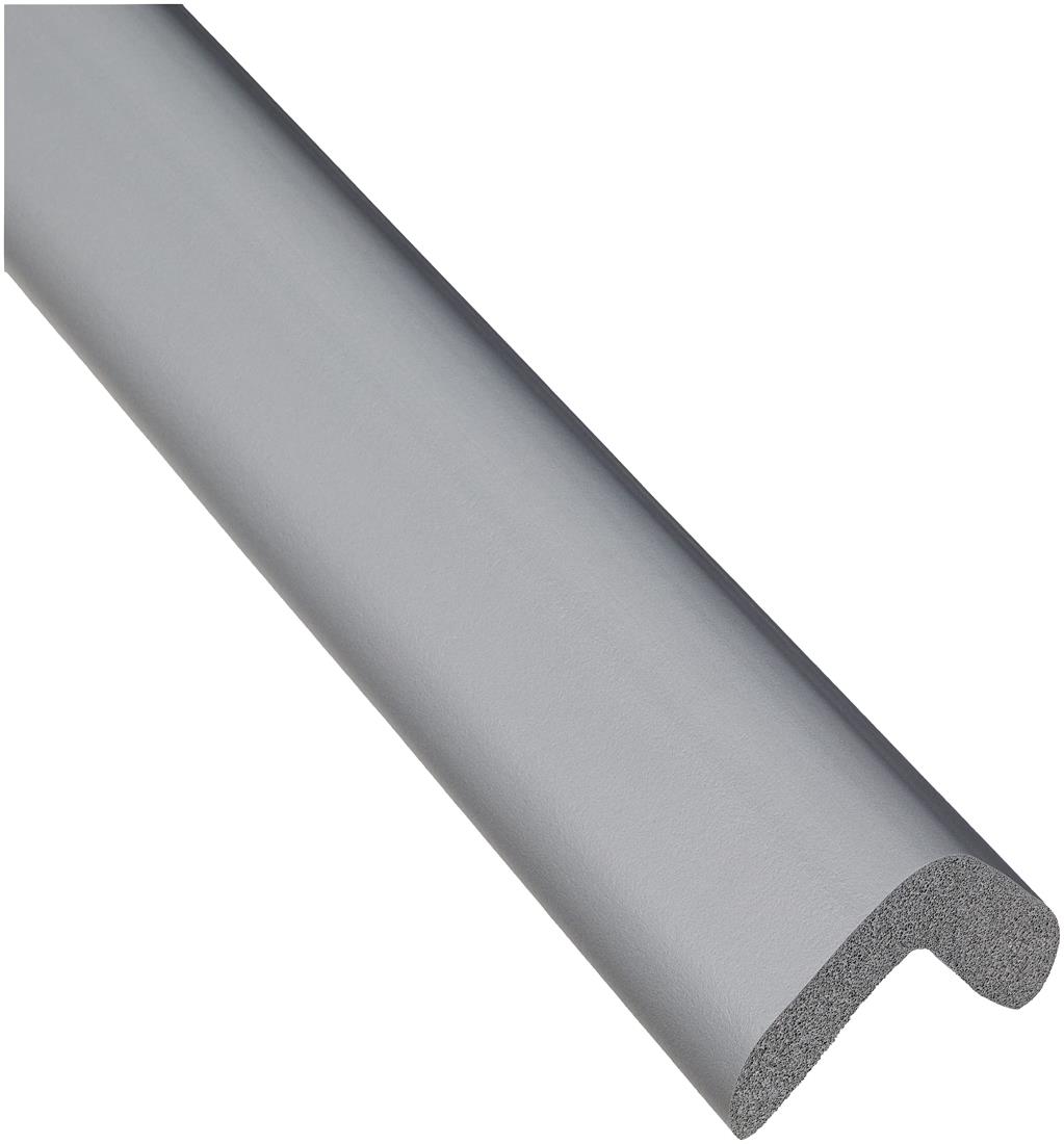 TRUSCO(トラスコ) 安心クッション L字型 特大 1本入 ライトグレー TAC-144 駐車場 クッション コーナー..