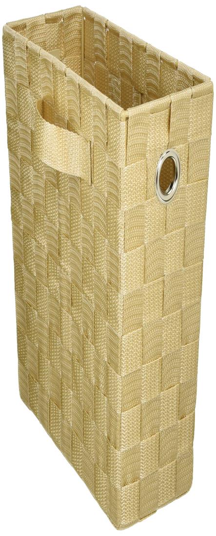 アイリスオーヤマ バスケット ベージュ 幅11.5×奥行26×高さ26cm CBK-11D