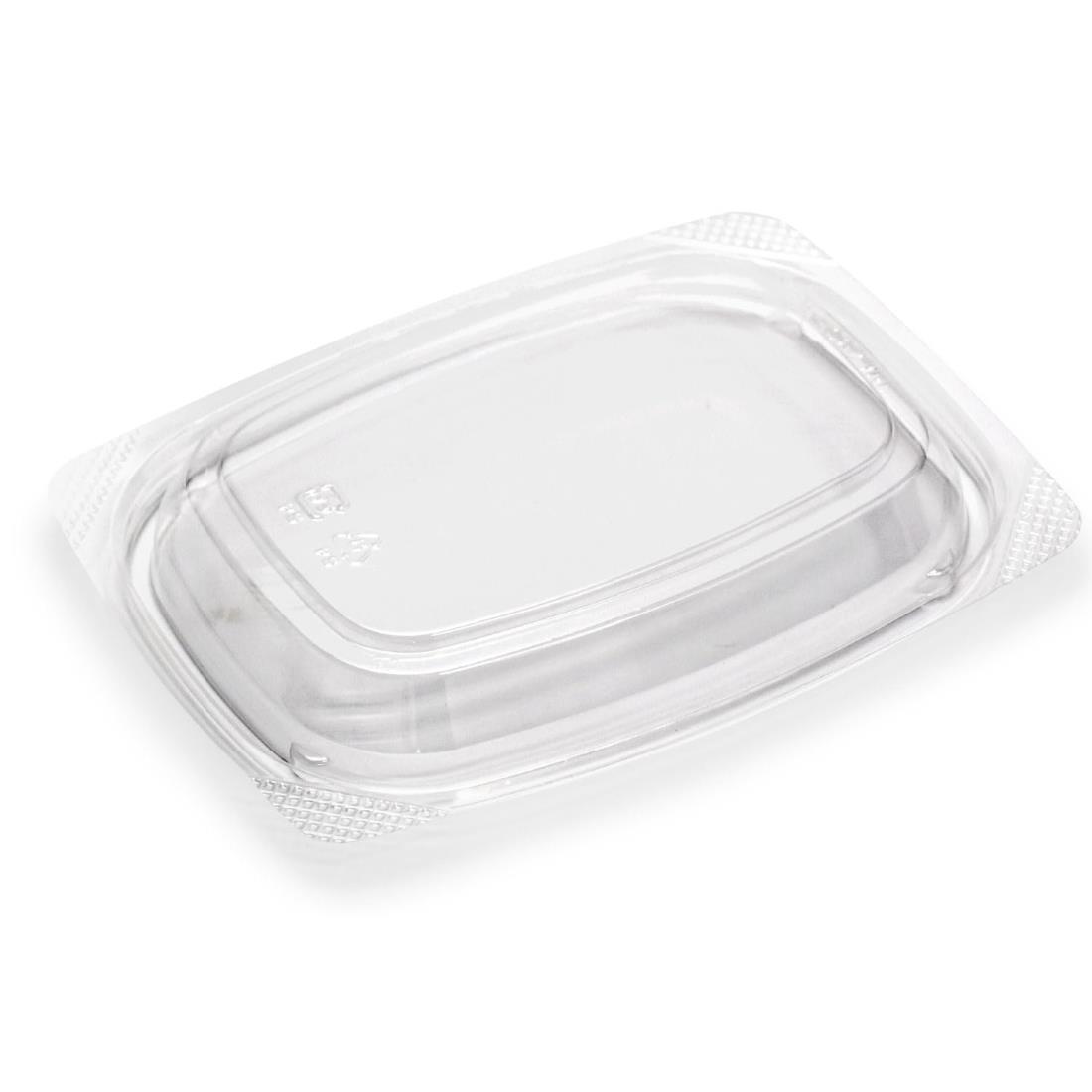 リスパック(Risupack) 使い捨て容器 ハイクッカー HM280 OCRZ クリア 蓋 50枚入り 日本製 内嵌合蓋 レンジ対応 スタッキング可能 汁漏れ防止 シンプル テイクアウト デリバリー フードパック 惣菜 業務用 RHIF354