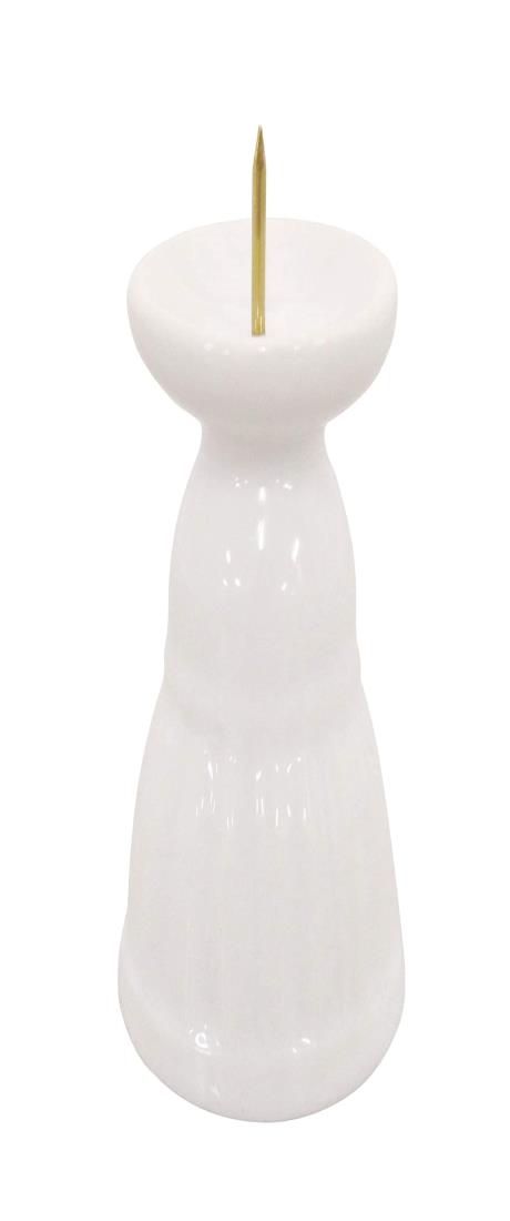 マルエス ローソク立 白中玉 ロー立 ホワイト