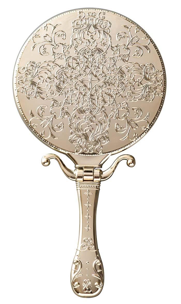 ヤマムラ トゥウインクルハンドミラー Y-1505 ゴールド