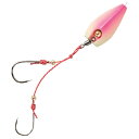 ハヤブサ(Hayabusa) 無双真鯛 貫撃遊動テンヤ SE105 12号 14-12 3 ピンクグロー