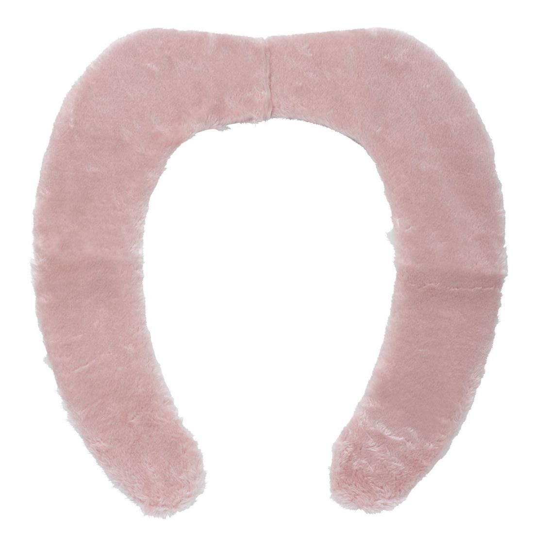 レック matou 吸着 べんざシート ふわふわ ボア (ピンク) 洗濯OK のせるだけ