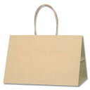 シモジマ ヘイコー 手提 紙袋 Pスムース 31-19 未晒 クラフト 31x19x21cm 25枚 003155204