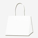 シモジマ ヘイコー 手提 紙袋 Pスムース 22-22 シロ 22x22x20cm 25枚 003154209