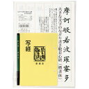 墨運堂 写経セット なぞり書き般若心経 筆ペン解説書付 29385