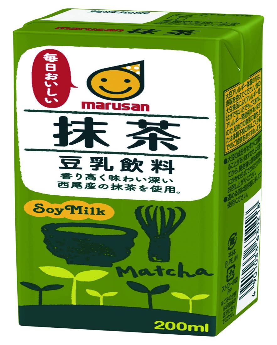 マルサン 豆乳飲料抹茶 200ml×24本