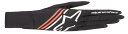 アルパインスターズ バイクグローブ BLACK WHITE RED FLUO (サイズ:M) REEFグローブ 356 9020