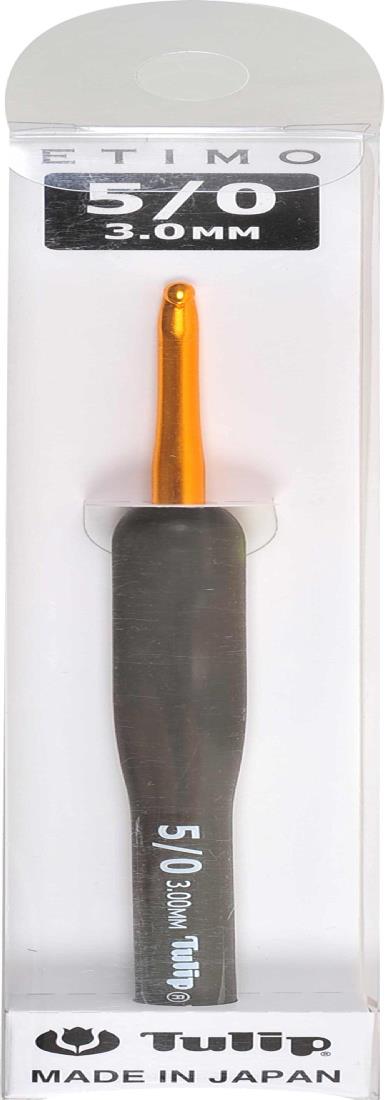 チューリップ(Tulip) Tilip ETIMO クッショングリップ付きかぎ針 5/0 T15-500