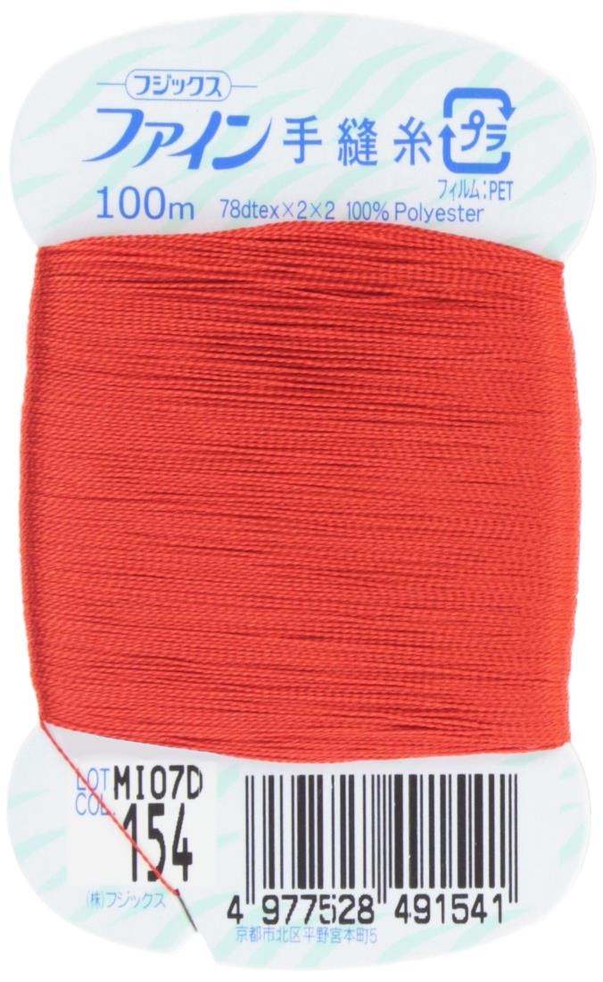 フジックス ファイン 【手縫い糸】 #40 100m col.154