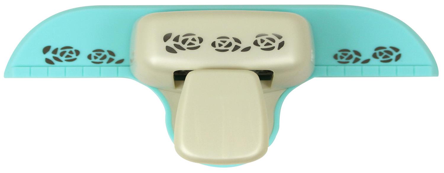 呉竹 クラフトパンチ キュアパンチ ボーダーデコレーション ローズガーデン SBKPB130-11