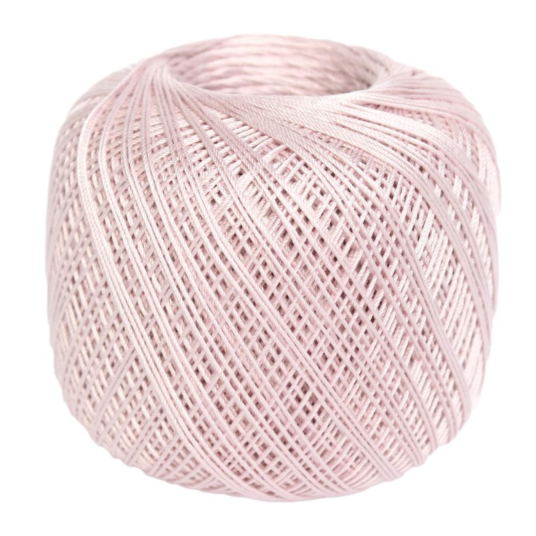 オリムパス製絲 エミーグランデ レース糸 合細 Col.123 ピンク系 50g 約218m