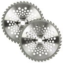 イーバリュー(E-Value) 軽量タイプチップソー 草刈り用 2枚組 255mm 25cc以上推奨 ETT-255mm×40P