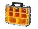 デウォルト(DEWALT) TSTAK オーガナイザー 工具箱 収納ケース ツールボックス 透明蓋 脱着トレー 積み重ね収納 ネジ ビット 小物 入れ IP54...
