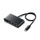 エレコム(ELECOM) Type-C ドッキングステーション Cハブ PD対応 充電用Type-C×1/USB(3.0)×1/HDMI×1/LANポート 30cmケーブル ブラック DST-C09BK