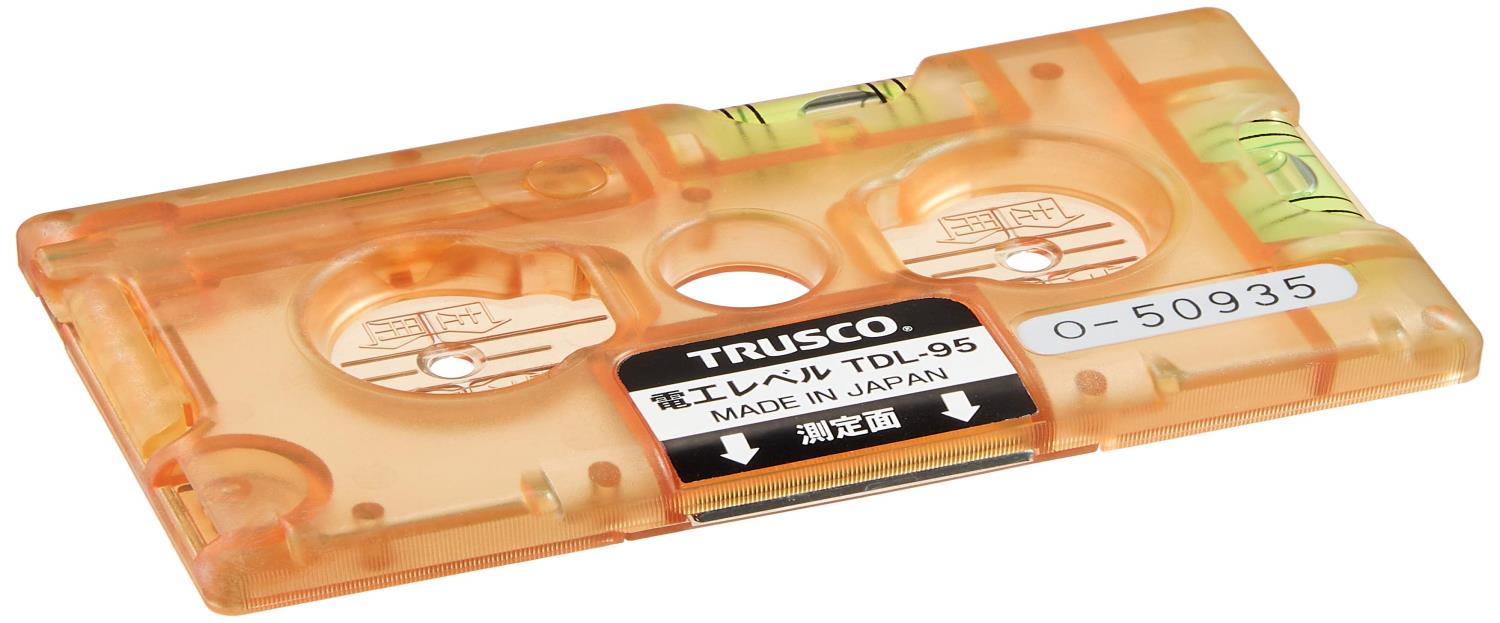 TRUSCO(トラスコ) 電工レベル 検電テスターなし TDL-95 ブラック