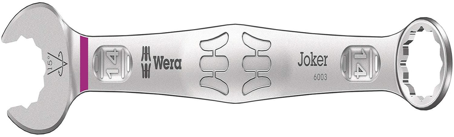 WERA ヴェラ コンビネーションレンチ スパナ部内側口幅14mm 全長167mm 020205