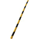 TRUSCO(トラスコ) 安心クッション L字型 細 黒・黄 1本入 TAC-132(3)