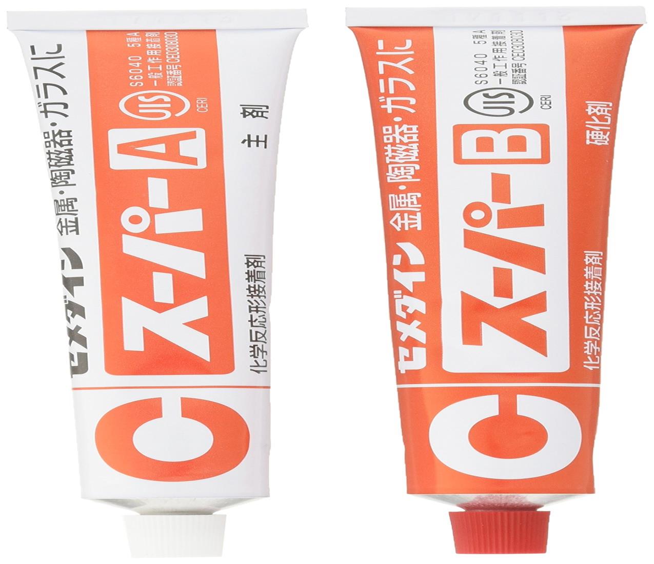 セメダイン(Cemedine) 60分硬化型エポキシ系接着剤 スーパー 110gセット CA-149