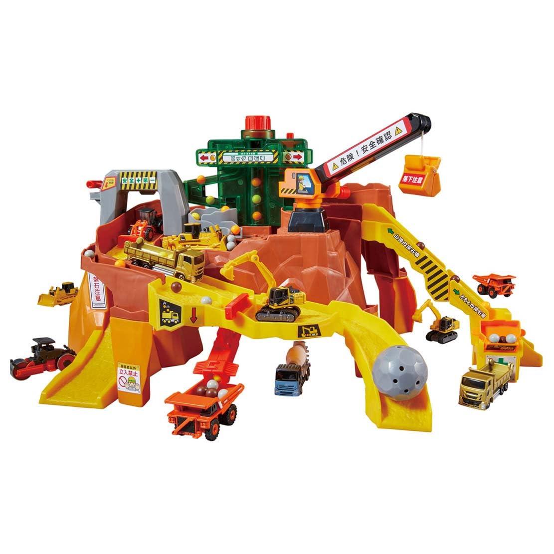 タカラトミー(TAKARA TOMY) トミカ 岩がゴロゴロ!ビッグ工事現場のサムネイル