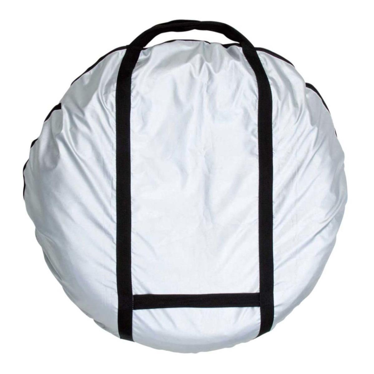 ボンフォーム(BONFORM) タイヤキャリーバッグ軽/普通車1本用 2枚セット ナット袋付き M シルバー 7205-..