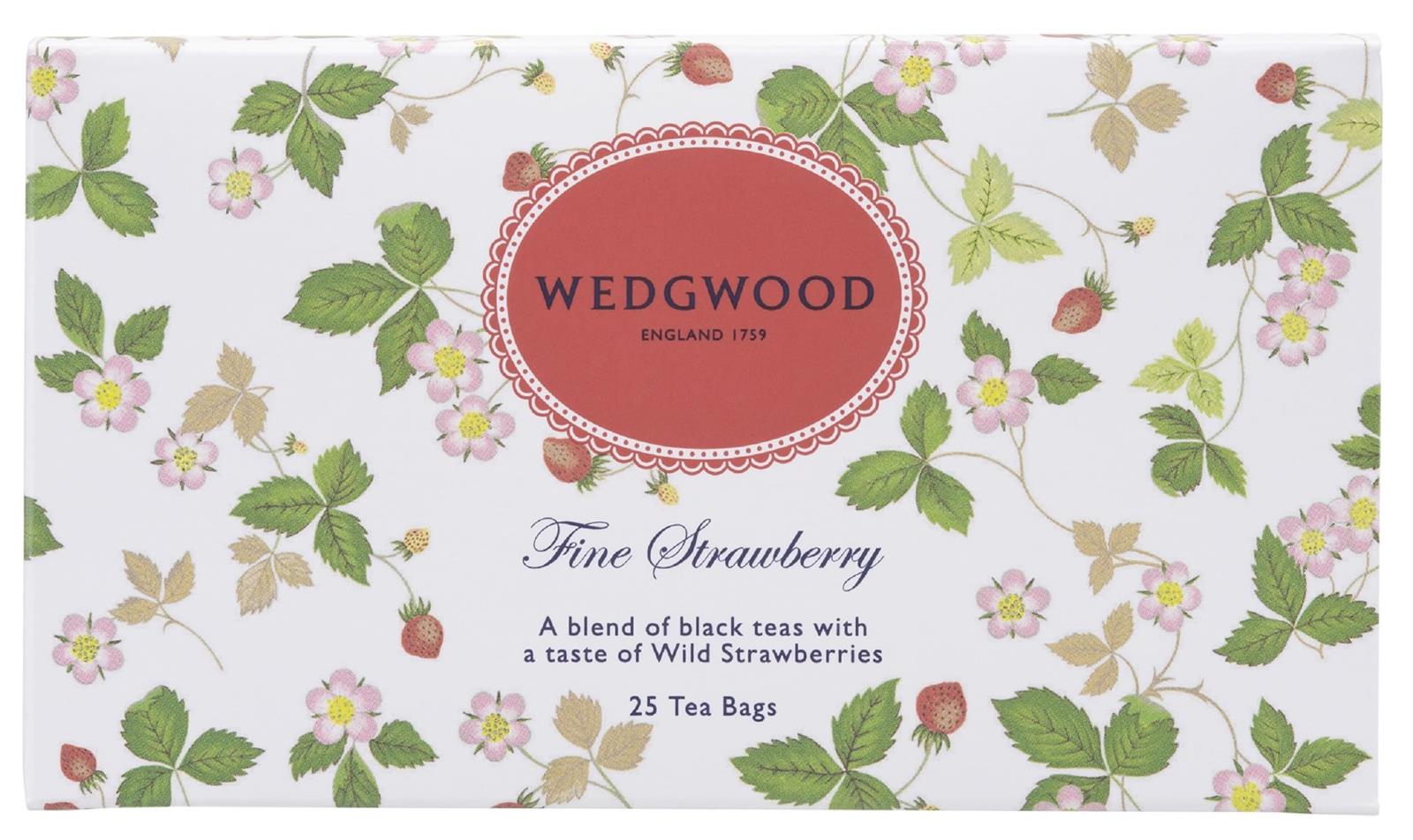 ウェッジウッド(Wedgwood) ファイン ストロベリー ティーバッグ25P【個包装】