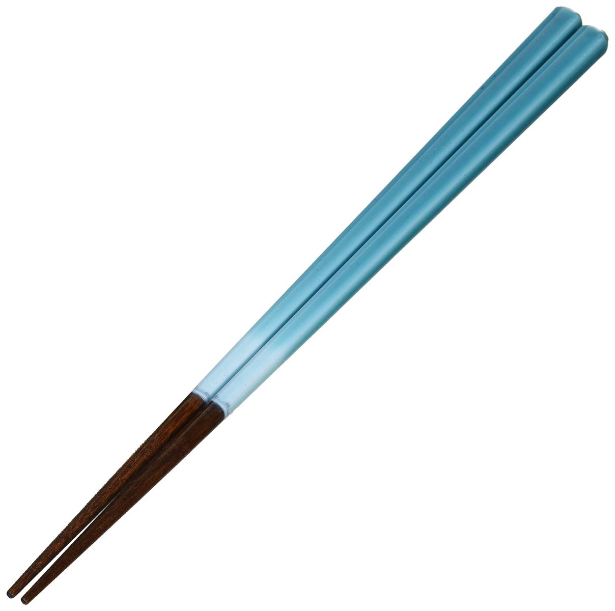 アオバ(Aoba) 箸 水色 23.0cm 食洗機対応 style シンフォニー 245407