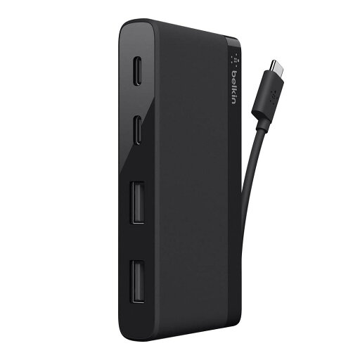 Belkin 4 in 1 USB-Cハブ USB-A x 2 USB-C x 2 5Gbps USB-IF認証 iPad/iPad Pro/iPad mini/MacBook/MacBook Pro/MacBook Air/Windows/Surface/Chromebook 対応 ブラック F4U090BTBLK Belkin 4 in 1 USB-Cハブ USB-A x 2 USB-C x 2 5Gbps USB-IF認証 iPad/iPad Pro/iPad mini/MacBook/MacBook Pro/MacBook Air/Windows/Surface/Chromebook 対応 ブラック F4U090BTBLK
