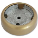和気産業 ABIRA 室内手すり用金具 エンドベース Φ32・35mm用 ゴールド 手摺 階段 玄関 トイレ NES08G