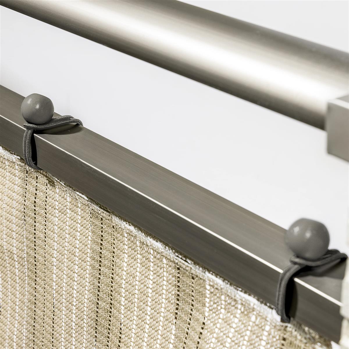 タカショー 日よけ 金具 シェード取付 伸縮フリーゴムバンド 2本組 天然ゴム CLF ボタンホールに通して..