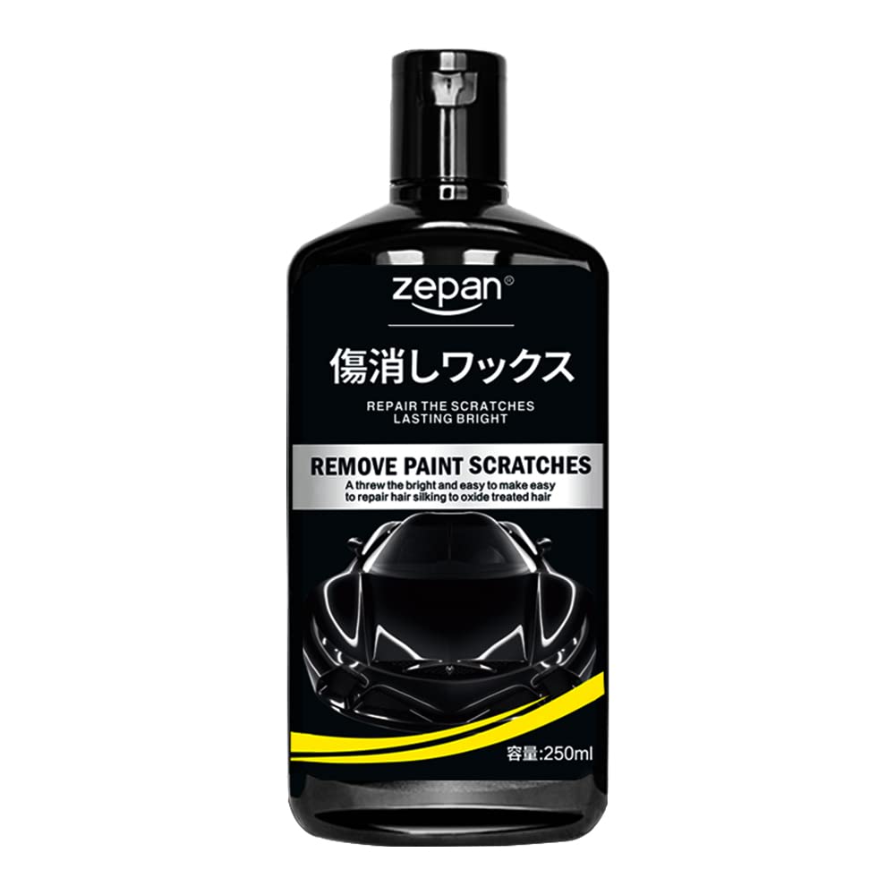 zepan Scratch wax コンパウンド 液体 カーワックス 傷消し ガラスコーティング剤 車 傷消し 補修用品 ..