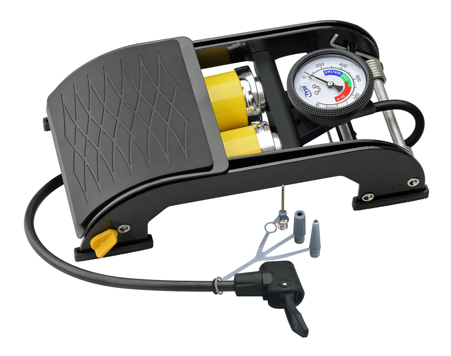 BAL(大橋産業) 高圧フットポンプ　ツインシリンダー　1924