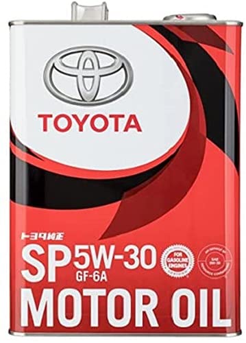 TOYOTA(トヨタ) 純正モーターオイル SP 5W-30 GF-6A 4L 08880-13705