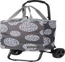 レップ(Rep) Cocoro(コ・コロ) ショッピングカート ヘイリー トートカート グレー 22L 荷物フック付き 折り畳み式 保冷 保温 エコバッグ 買い物 おしゃれ 可愛い シンプル 便利 コンパクト 軽量 キャンプ 運動会 花見 運動会 502556