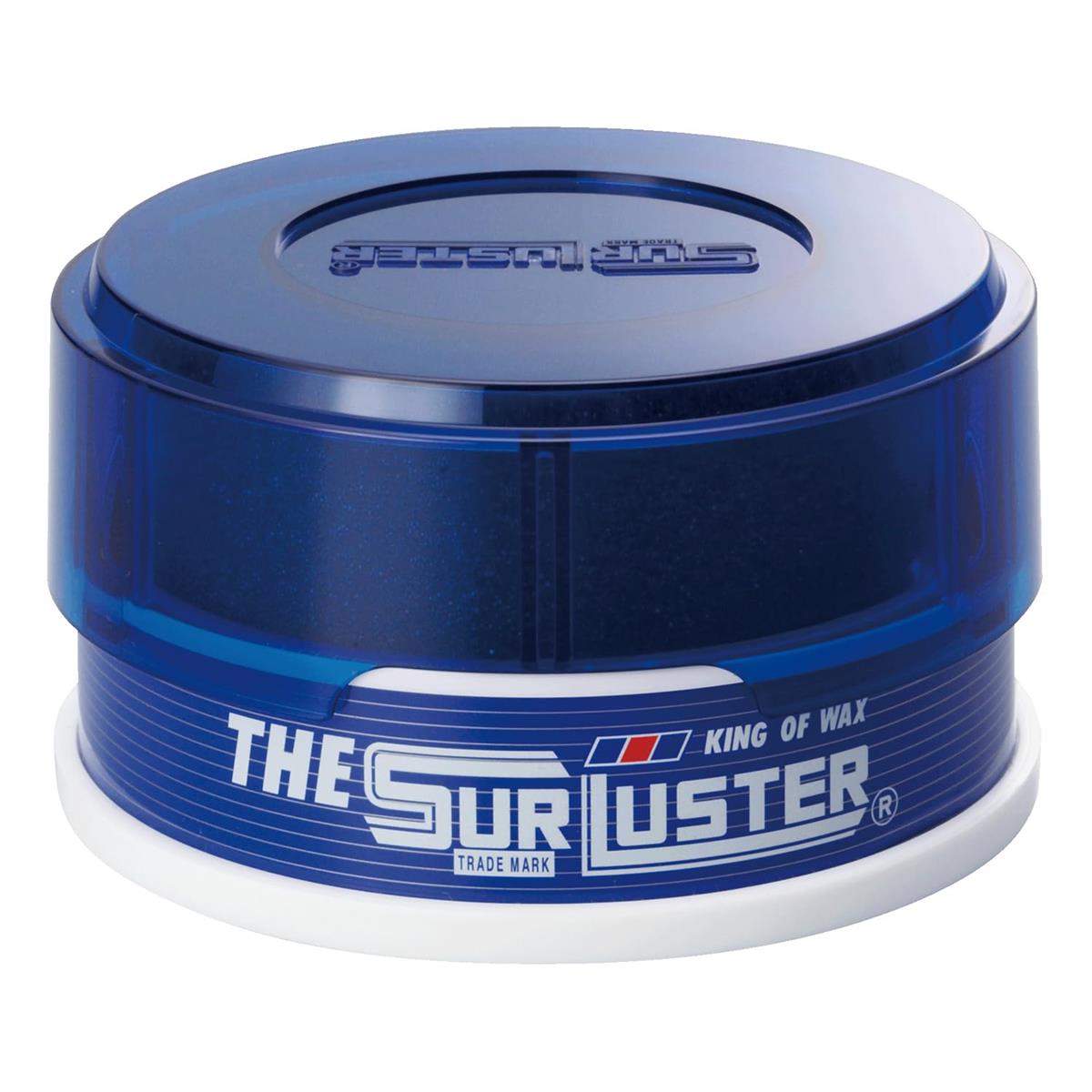 SurLuster(シュアラスター) ザ・シュアラスター ジュニア 100g 固形ワックス 天然カルナバ蝋 艶 スポン..