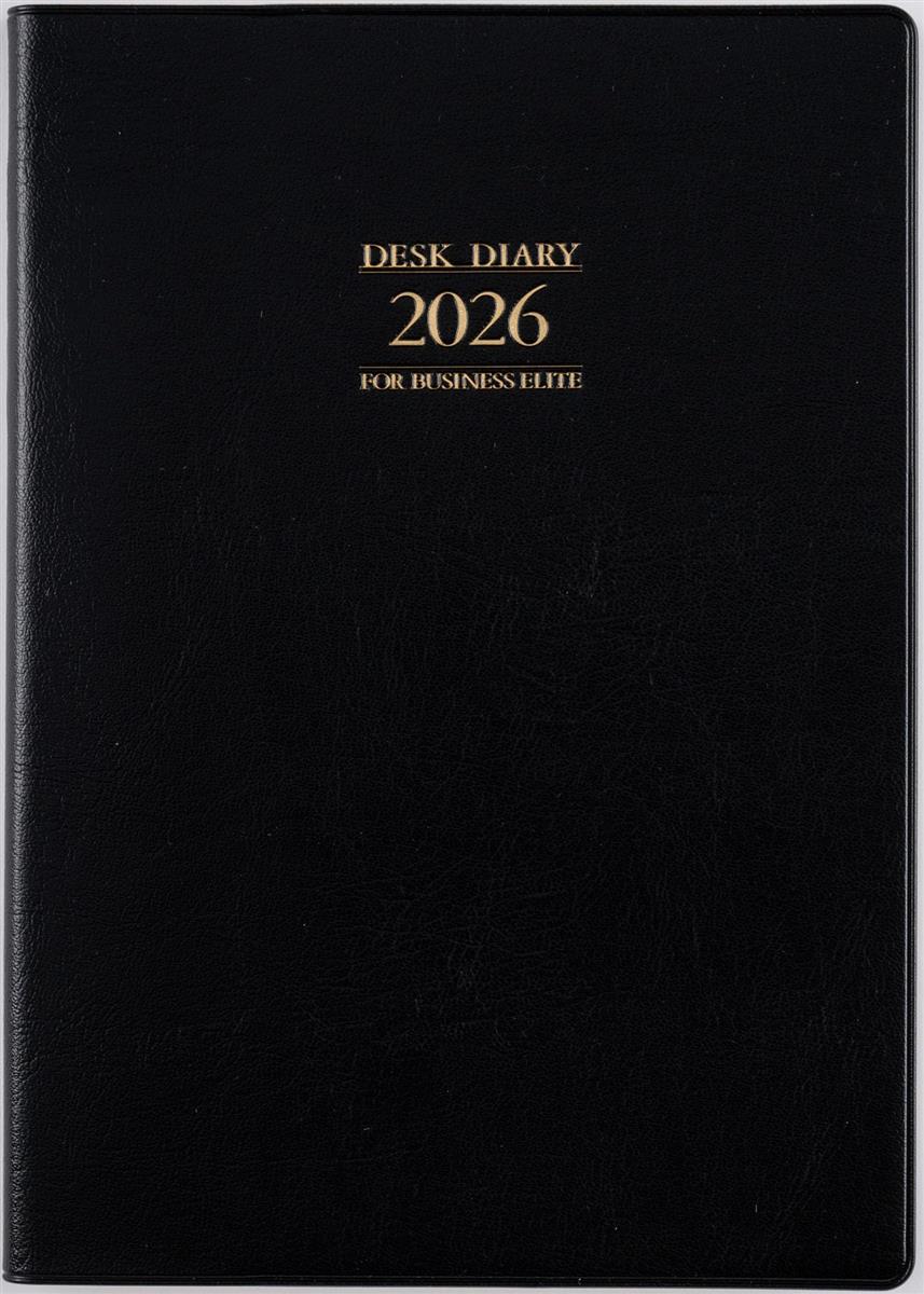 高橋 手帳 2026年 A5 ウィークリー デスクダイアリー 黒 No.67 （2026年 1月始まり）