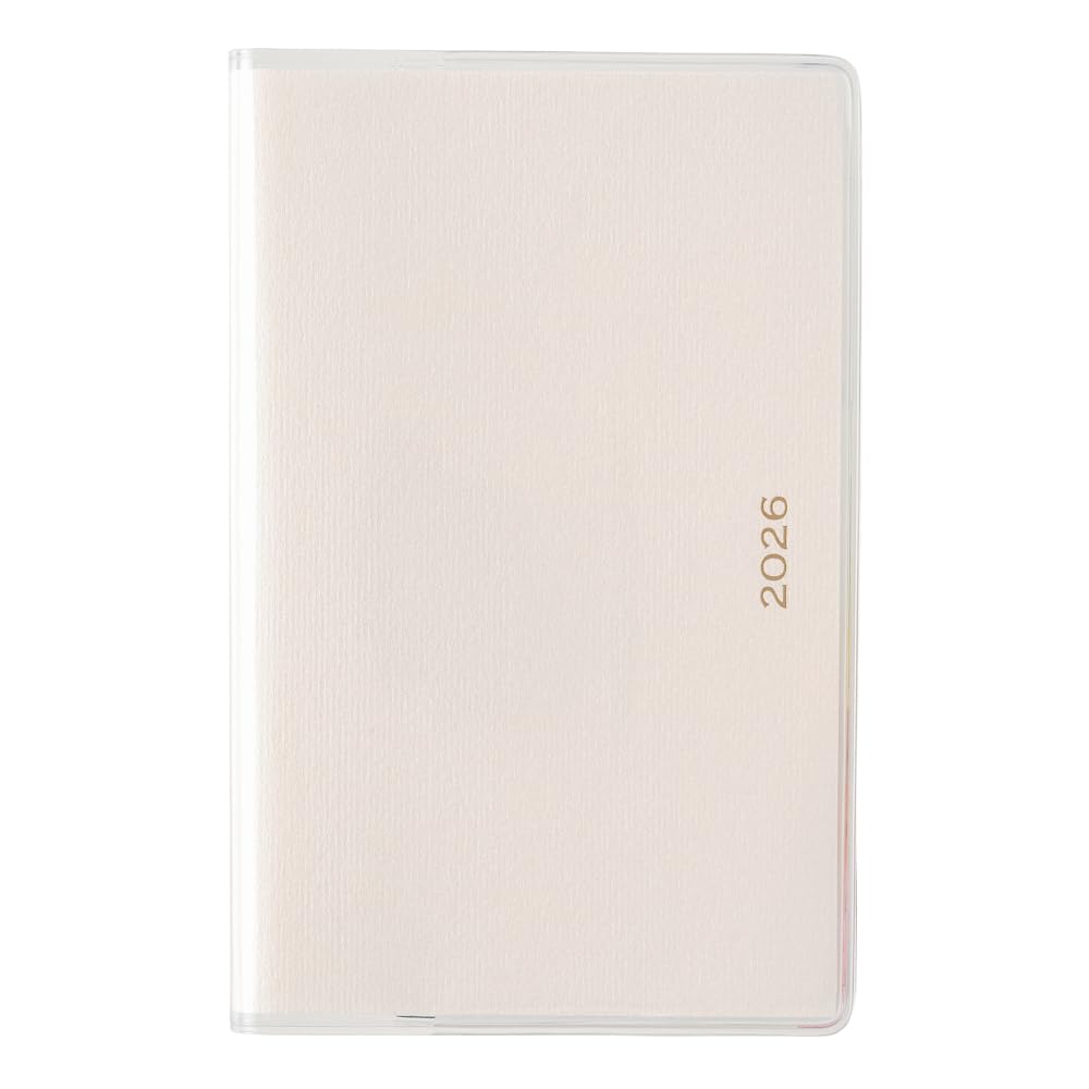 2207 ペイジェムウィークリーコンパクト-iメモ日曜(ホワイト)