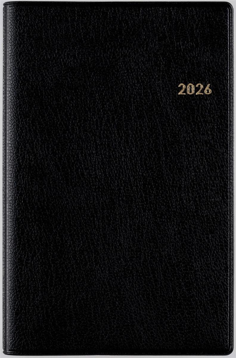 145 ビジネス手帳〈小型版〉6 高橋書店 2026年版 黒 ウィークリー 手帳判