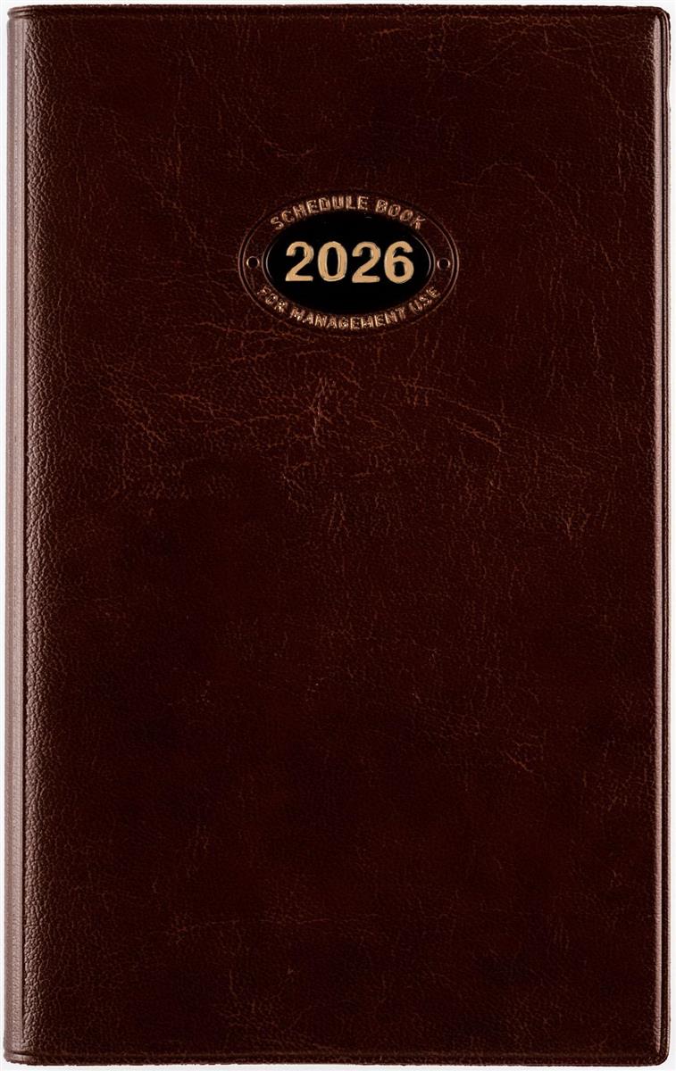 52 ビジネス手帳4 高橋書店 2026年版 茶 ウィークリー 手帳判