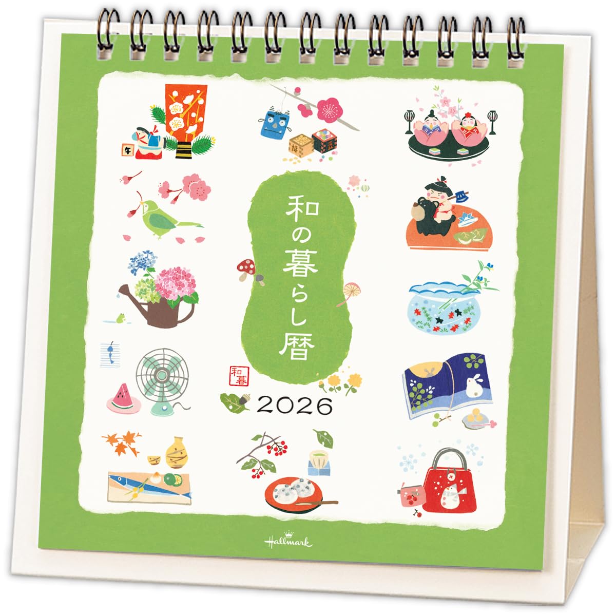 ホールマーク 2026年 カレンダー 卓上 和の暮らし暦 845575