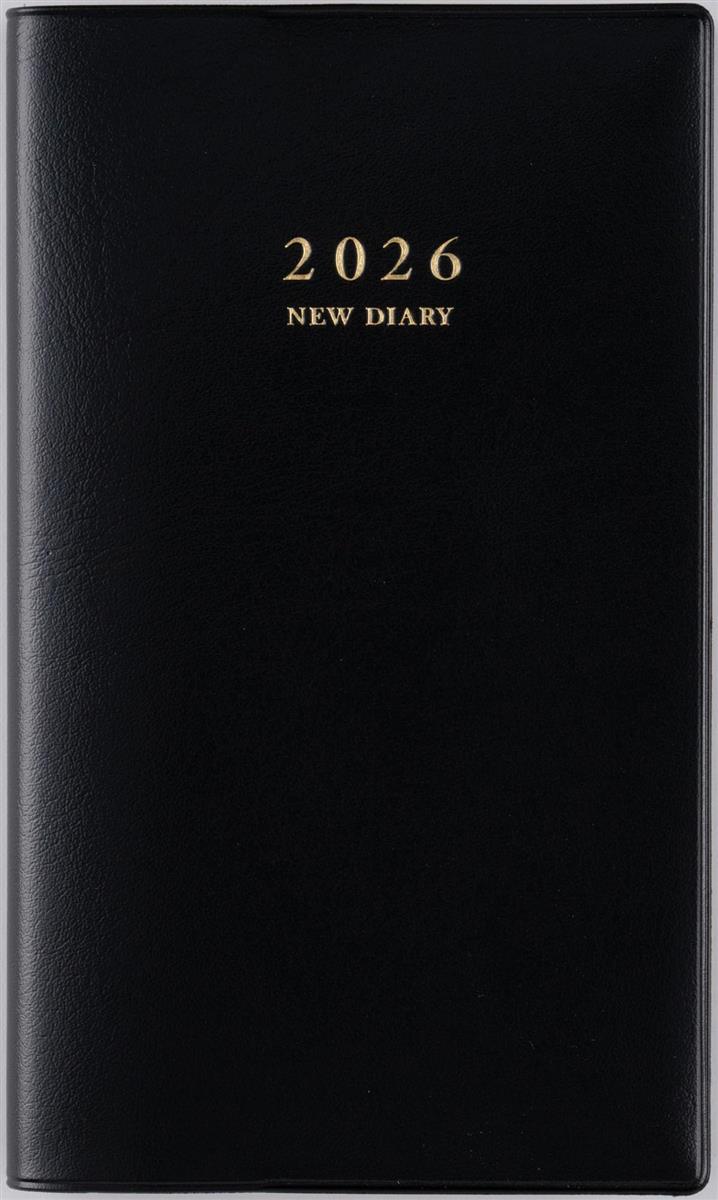 102 ニューダイアリーアルファ 8 手帳 高橋書店 2026年版 黒 ウィークリー 手帳判