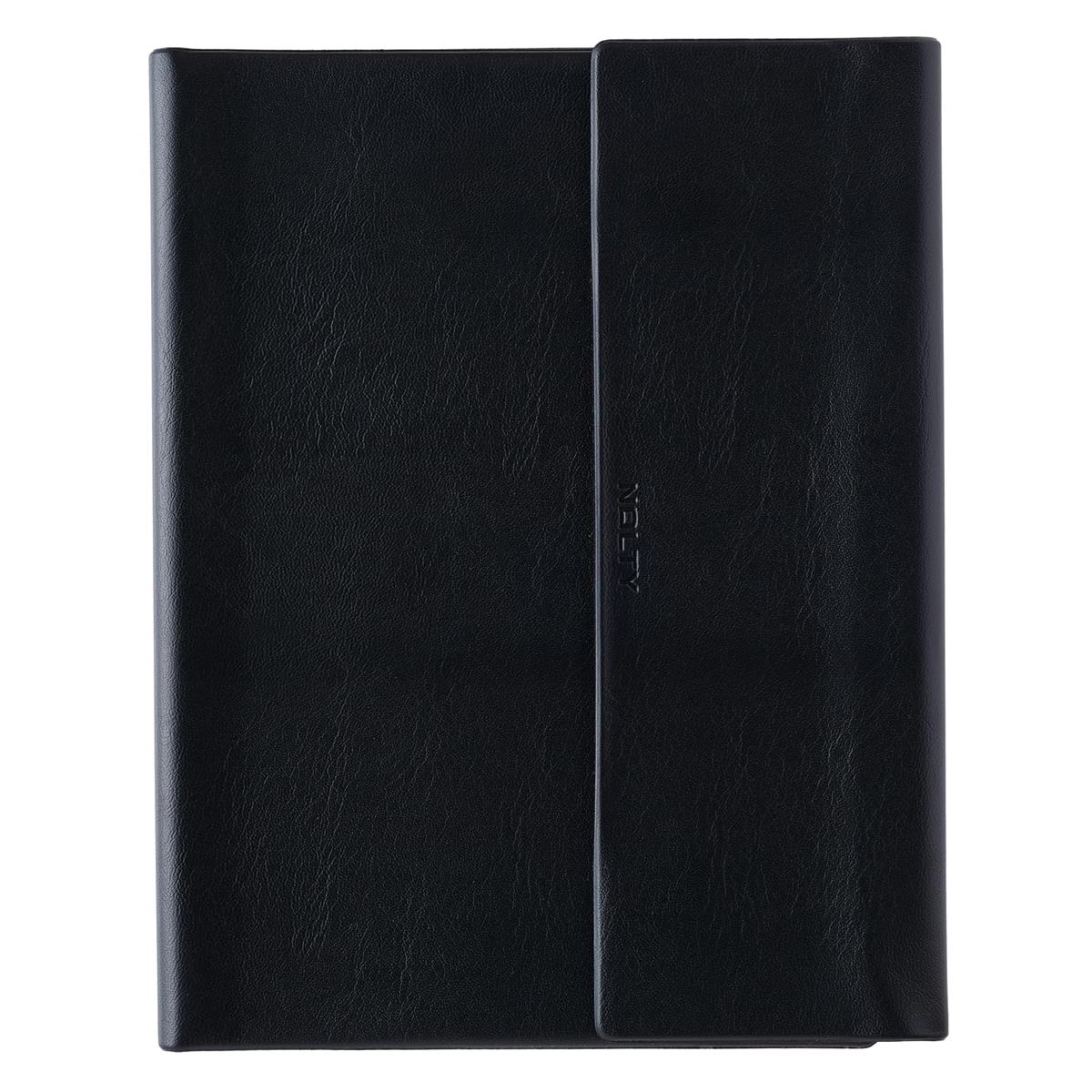 8722 NOLTYティオA5フラップ付きカバー＆ブックセット(ブラック)