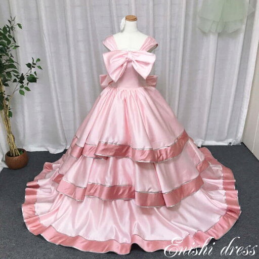 カラードレス 色変更 サテン ピンク ウェディングドレス シルバーライン リボン バックリボン カラフル 結婚式 披露宴 二次会 前撮り パーティー 花嫁ドレス かわいい エレガント 豪華 カラードレス 色変更 サテン ピンク ウェディングドレス シルバーライン リボン バックリボン カラフル 結婚式 披露宴 二次会 前撮り パーティー 花嫁ドレス かわいい エレガント 豪華