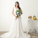 ウェディングドレス セパレート シフォンスカート レーストップ リボン 結婚式 披露宴 二次会 前撮り 後撮り パーティー おしゃれ インスタ映え 上品 高級感...
