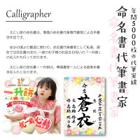 命名書,命名,命名紙,命名用紙,命名軸
