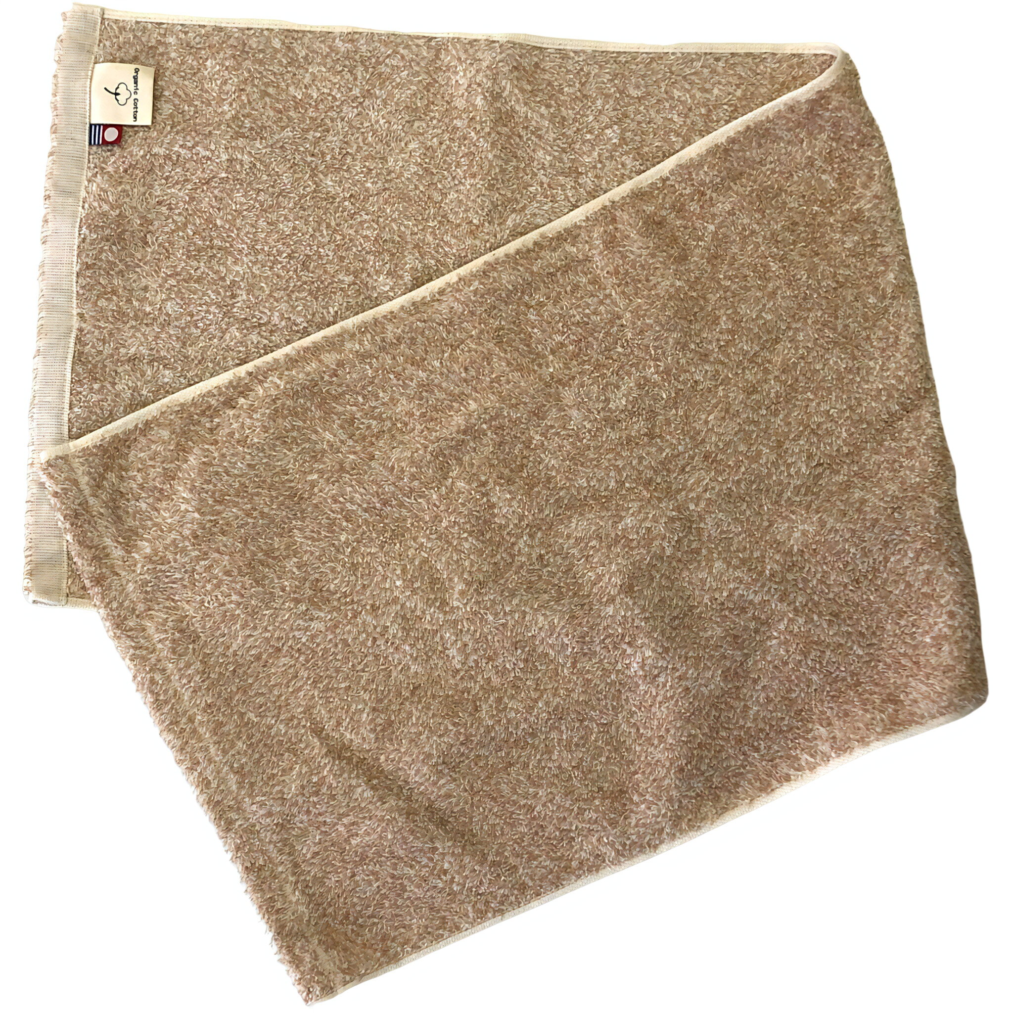 お肌に優しいオーガニックコットン100% フェイスタオル 今治タオル 生成 32×85cm 日本製 ふんわりと柔らかく自然な肌触り 綿本来の素朴な色と風合いをい...