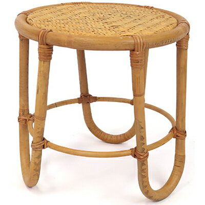 天然素材の皮つきラタンの味わいが素敵な プランタースタンド 直径30×高さ30cm ヴィンテージのような手の込んだデザイン 植物を置いてディスプレイするだけで絵になる空間に 使い込むにつれ色つやが増しきれいなあめ色に エンヴェールヘルック