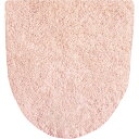 おとな可愛い トイレフタカバー 49×41cm U型・O型・洗浄タイプどの型にも対応 くすんだ淡いパステルカラーと女性らしいデザイン 吸着シートでフタにぴたっと装着でき取り付け簡単 さらふわとした肌触り 洗濯OK 3色からお選びいただけます
